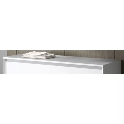 Мебель для ванной: IBX, столещница-крышка 100 см, цвет белый глянцевый лак 1 в магазине Акватория