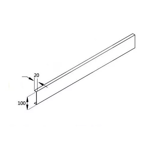 Экран для поддона Cezares из искусственного мрамора, изображение 2