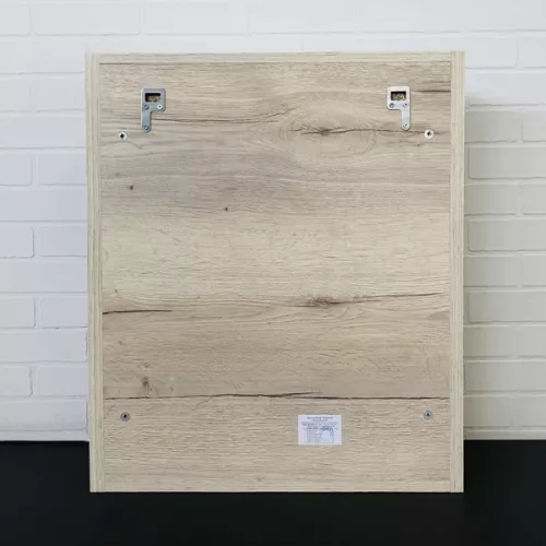 Зеркало-шкаф Comforty Марио, Выбрать размер: 60, Выбрать цвет: Дуб дымчатый, изображение 5