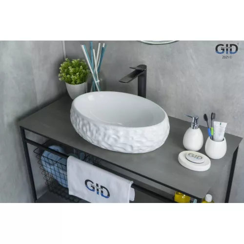 Накладная раковина для ванной Gid 9030wf