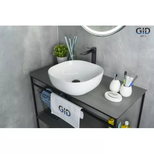 Накладная раковина для ванной Gid D1301, изображение 3