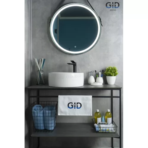 Накладная белая раковина для ванной Gid N9011, Выбрать цвет: Белый, изображение 3