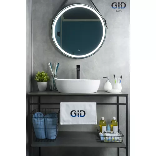 Накладная белая раковина для ванной Gid N9026b, Выбрать цвет: Белый, изображение 2