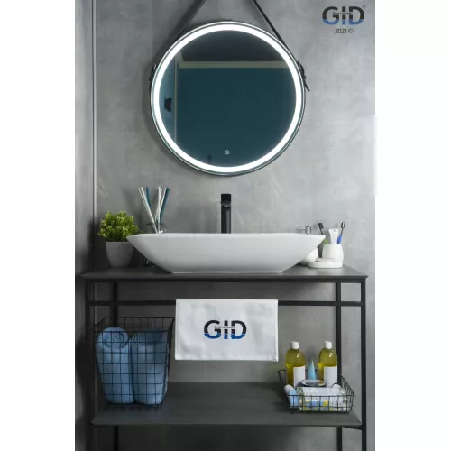 Накладная белая раковина для ванной Gid N9122, изображение 3