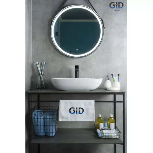 Накладная белая раковина для ванной Gid N9234, изображение 3