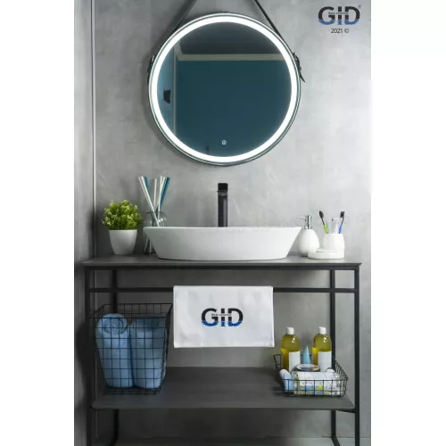 Накладная белая раковина для ванной Gid N9397, изображение 3