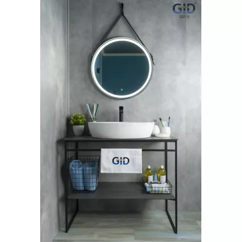 Накладная белая раковина для ванной Gid N9433, изображение 3