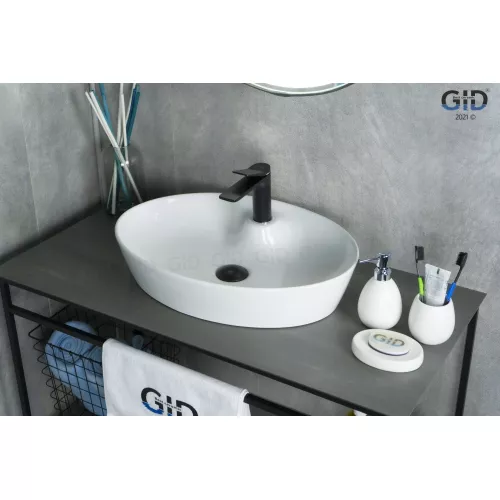 Накладная белая раковина для ванной Gid N9436, изображение 2