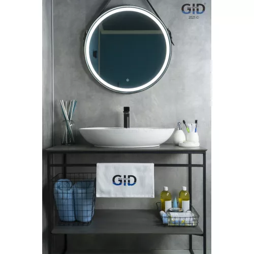 Накладная белая раковина для ванной Gid N9438, изображение 3