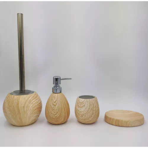 Аксессуары/Комплектующие: Керамический набор для ванной под камень Gid Wood 50 1 в магазине Акватория