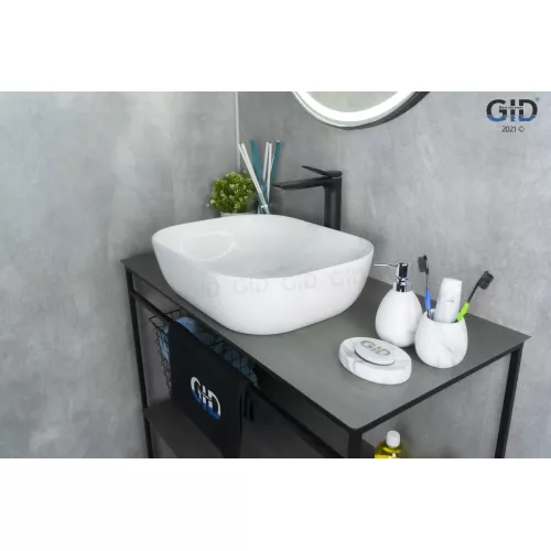 Накладная раковина для ванной под камень Gid K397d9, изображение 2
