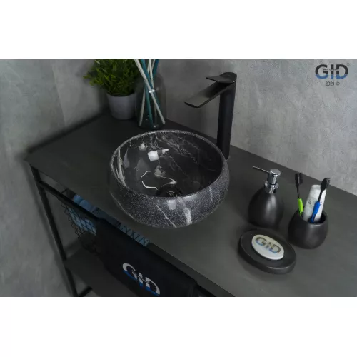 Накладная раковина для ванной под камень Gid Mnc480, изображение 2