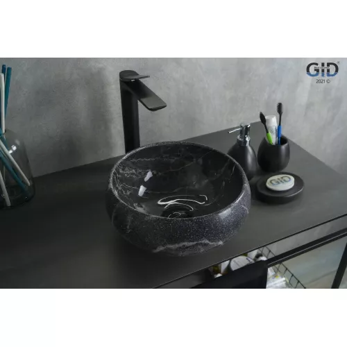 Накладная раковина для ванной под камень Gid Mnc480