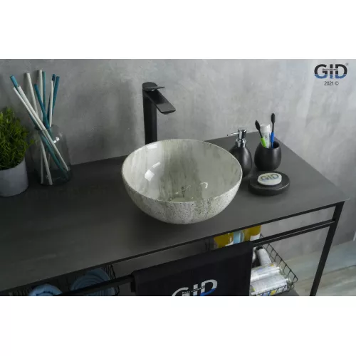 Санфаянс: Накладная раковина для ванной под камень Gid Mnc487 1 в магазине Акватория