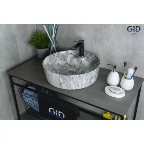 Накладная раковина для ванной под камень Gid Mnc533, изображение 2