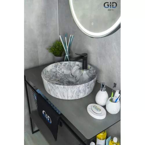 Накладная раковина для ванной под камень Gid Mnc533, изображение 3