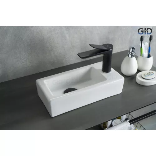 Санфаянс: Подвесная белая раковина для ванной Gid N9272 1 в магазине Акватория