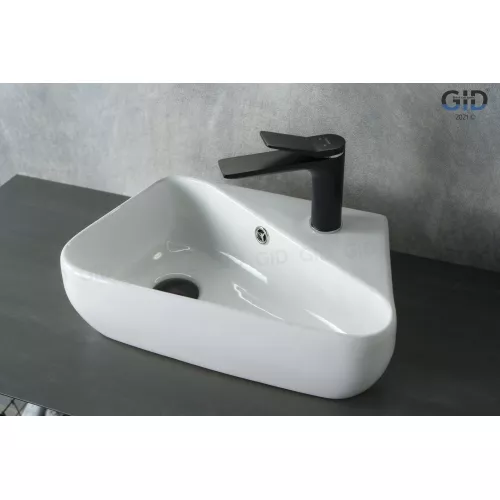 Подвесная белая раковина для ванной  Gid N9275L