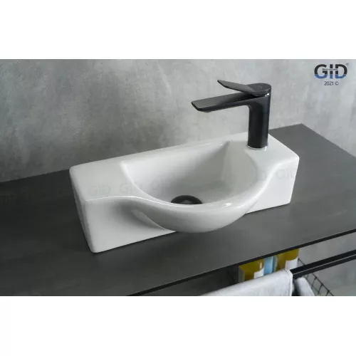 Санфаянс: Подвесная белая раковина для ванной Gid N9306 1 в магазине Акватория