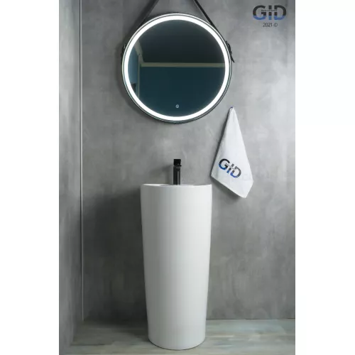 Напольная раковина для ванной Gid Nb131, Выбрать цвет: Белый, изображение 3