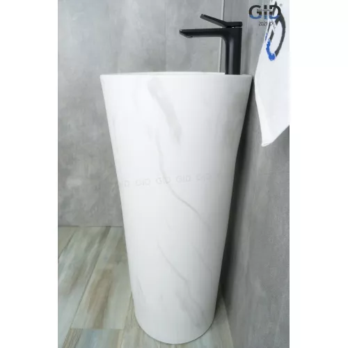 Напольная раковина для ванной Gid Nb131ws, Выбрать цвет: Под камень матовый, изображение 4