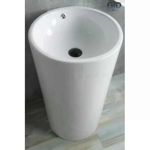 Санфаянс: Напольная белая раковина для ванной Gid Nb163 1 в магазине Акватория