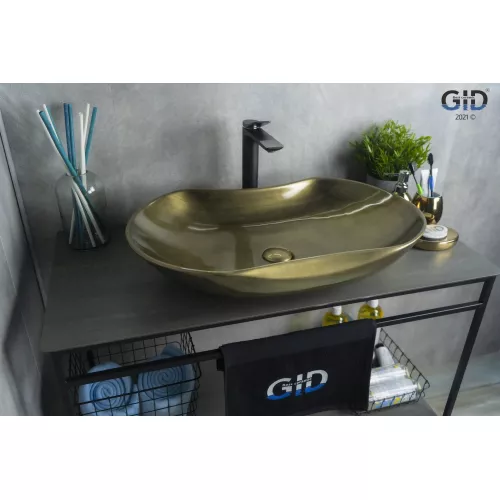 Санфаянс: Накладная раковина для ванной Gid Nc9175b 1 в магазине Акватория