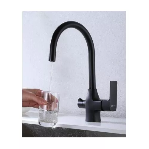 Смеситель Lemark Ursus LM7261BL для кухни с подключением к фильтру с питьевой водой, изображение 4