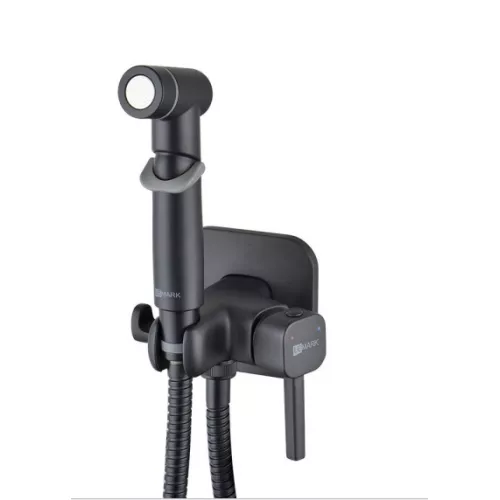 Смеситель Lemark Solo LM7165BL с гигиеническим душем, встраиваемый