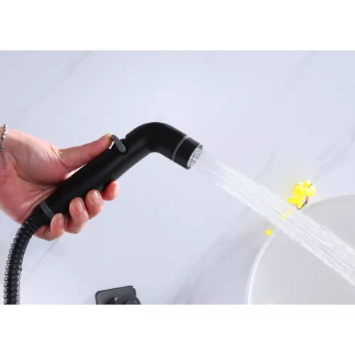 Смеситель Lemark Ursus LM7219BL с гигиеническим душем, встраиваемый, изображение 3