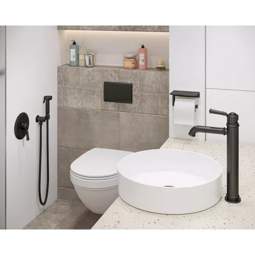 Смеситель для раковины-чаши Timo Arisa 5311/03F, Выбрать цвет: Черный, изображение 3