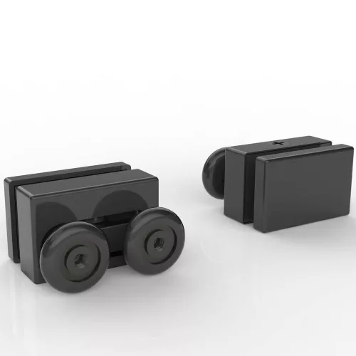 Душевой угол Black & White S872, Выбрать размер: 90x90, изображение 4