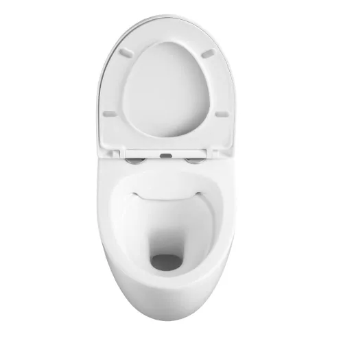 Унитаз керамический Black&White W751, изображение 5