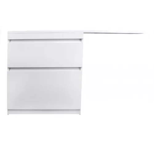 Тумба напольная 2 ящика Style Line с раковиной  Даллас левая/правая, Выбрать размер: 150, изображение 3