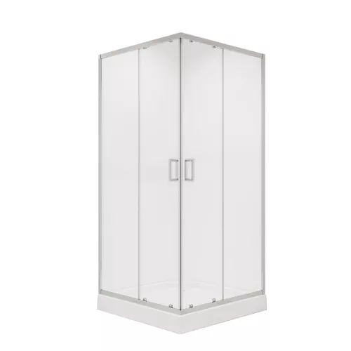 Душ. ограждение NG-6608-08/6609-08 квадрат, двери раздвижные, без поддона, Выбрать размер: 90x90, изображение 2