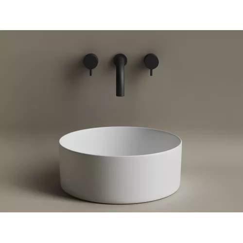 Умывальник чаша накладная круглая Ceramica Nova Element CN6032, Выбрать цвет: Белый матовый, изображение 3