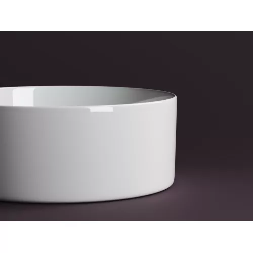 Умывальник чаша накладная круглая Ceramica Nova Element CN6032, Выбрать цвет: Белый, изображение 7