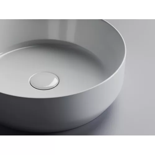 Умывальник чаша накладная круглая Ceramica Nova Element CN6022, Выбрать цвет: Белый, изображение 4