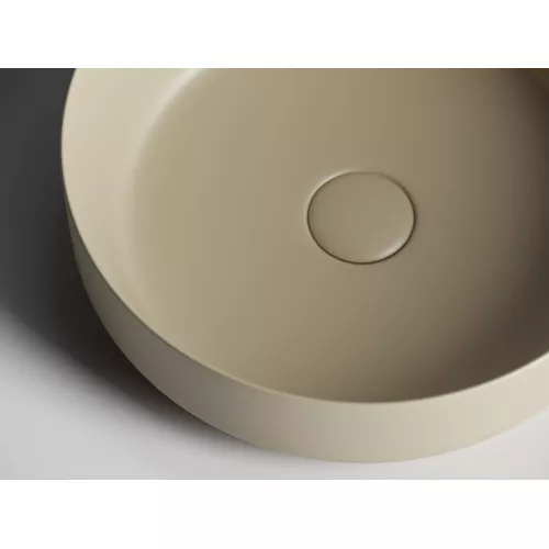 Умывальник чаша накладная круглая Ceramica Nova Element CN6022, Выбрать цвет: Капучино матовый, изображение 3