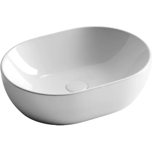 Умывальник чаша Ceramica Nova CN6019 накладная овальная Element 480*350*140мм, изображение 6