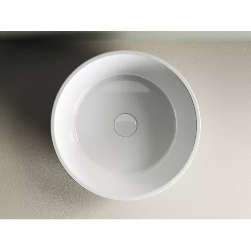 Умывальник чаша накладная круглая Element 410*410*145мм CN6021, изображение 3