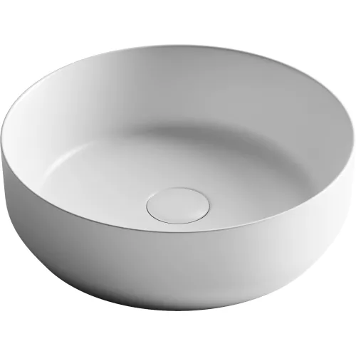 Умывальник чаша накладная круглая Ceramica Nova Element CN6022, Выбрать цвет: Белый матовый, изображение 6