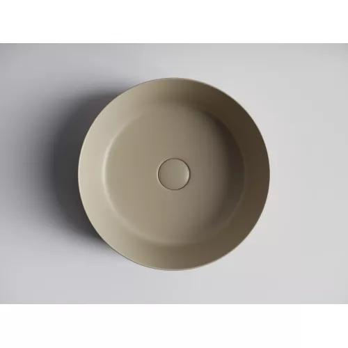 Умывальник чаша накладная круглая Ceramica Nova Element CN6022, Выбрать цвет: Капучино матовый, изображение 4