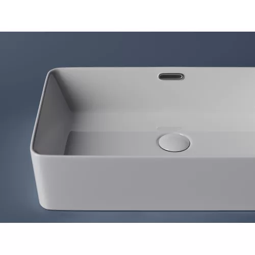 Умывальник накладной Ceramica Nova Element CN5025  со сливом переливом, изображение 3