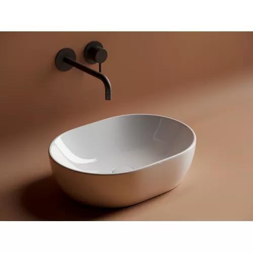 Умывальник чаша Ceramica Nova CN6019 накладная овальная Element 480*350*140мм, изображение 2