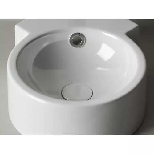 Умывальник подвесной угловой Element 310*430*125мм CN5019, изображение 4