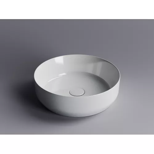 Умывальник чаша накладная круглая Ceramica Nova Element CN6022, Выбрать цвет: Белый, изображение 2