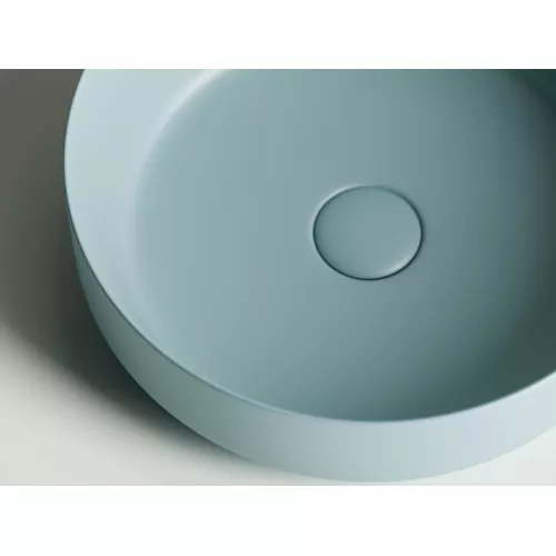Умывальник чаша накладная круглая Ceramica Nova Element CN6022, Выбрать цвет: Зеленый матовый, изображение 6