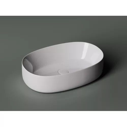 Умывальник чаша накладная овальная Element 540*350*145мм CN5023, изображение 5