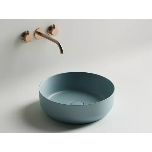 Умывальник чаша накладная круглая Ceramica Nova Element CN6022, Выбрать цвет: Зеленый матовый, изображение 5